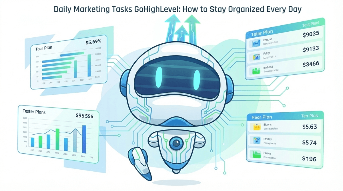 Daily Marketing Tasks GoHighLevel: How to Stay Organized Every Day