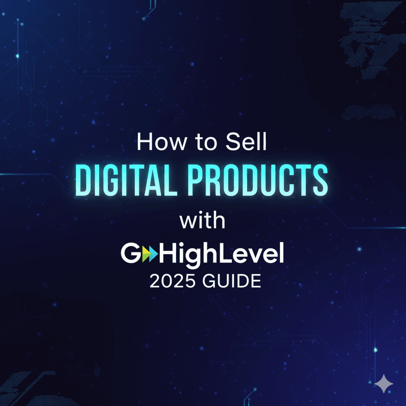 How to Sell Digital Products on GoHighLevel in 2025