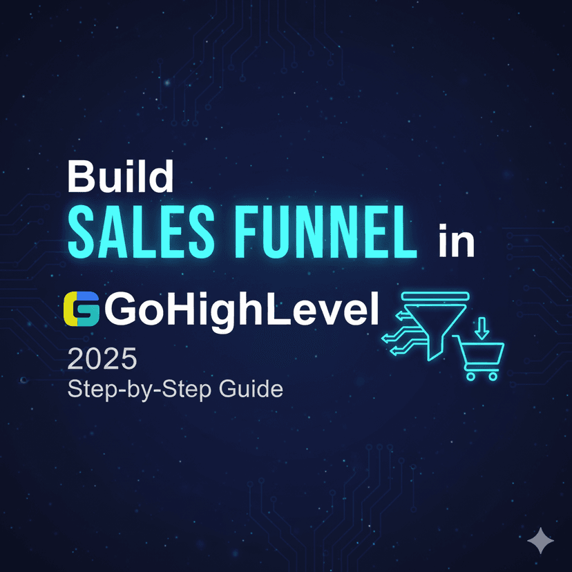 Build Sales Funnel in GoHighLevel: 2025 Step-by-Step Guide